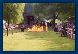 Die Flammenwand