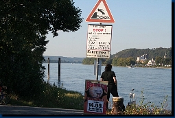 Warten auf die Fähre
