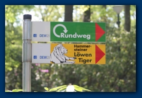 Die Wegweiser zum Heerlager
