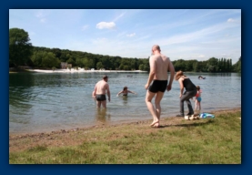 Die "Wanne" füllt sich