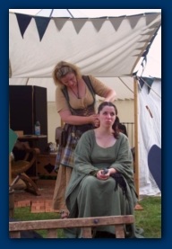Frau Lehrerin im Friseursalon