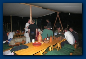 Nach den derben Späßen im Lager