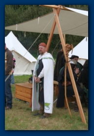 ... so schaut auch der Vater auf die neue Wiese