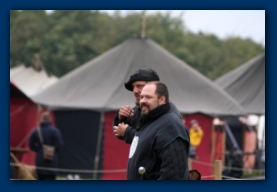 Gerrit und Ortwin auf Lagerpatroullie